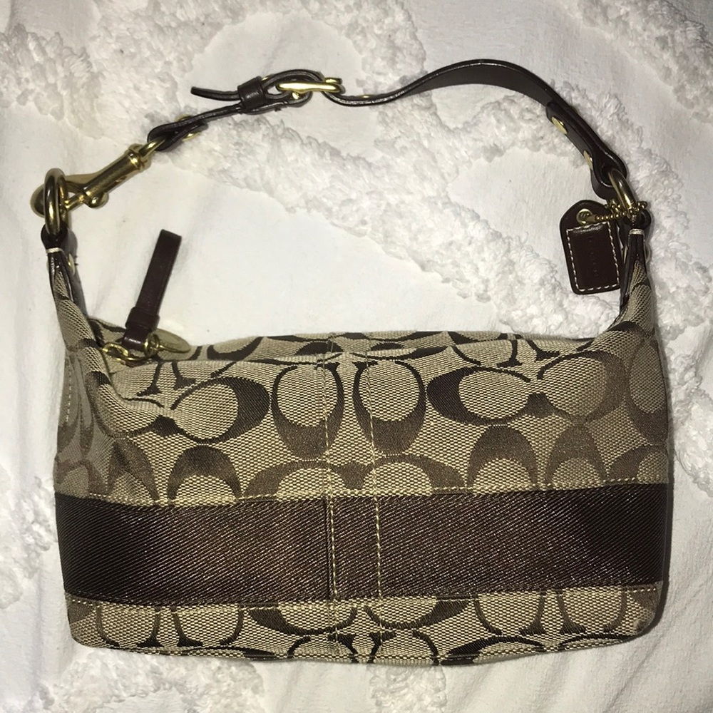 Mini Signature Monogram Coach Bag